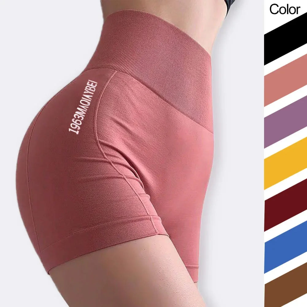 Seamless Fitness Shorts Womens Biker Shorts Workout Leggings Sport Womens Fitness Gym Running Yoga Shorts