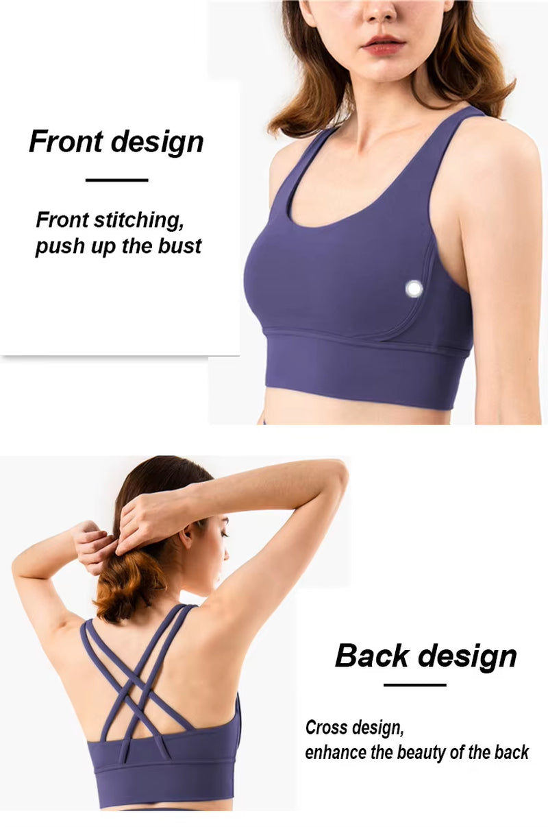  Womens Sportswear Fitness Suits No Front Seam Soft Yoga Wear Workout Clothes for Women Gym Set Sports Clothing